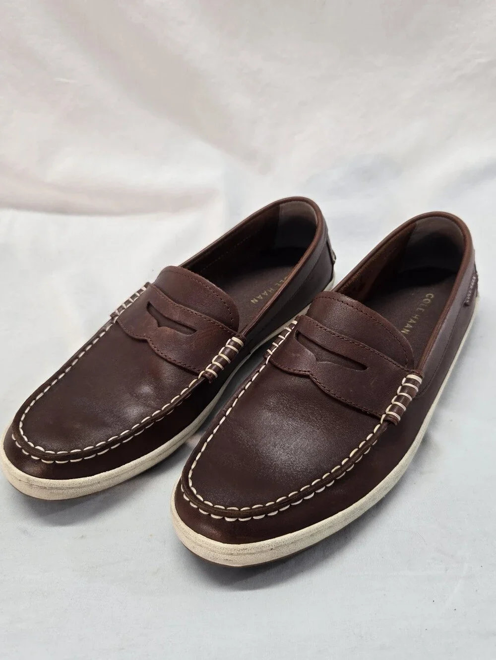 Cole Haan Men's Men's Size 10M Hyannis Penny Loafers Brown